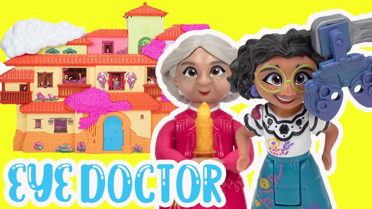 Disney Encanto Mirabel Breaks Glasses Goes to Eye Doctor at Madrigal House