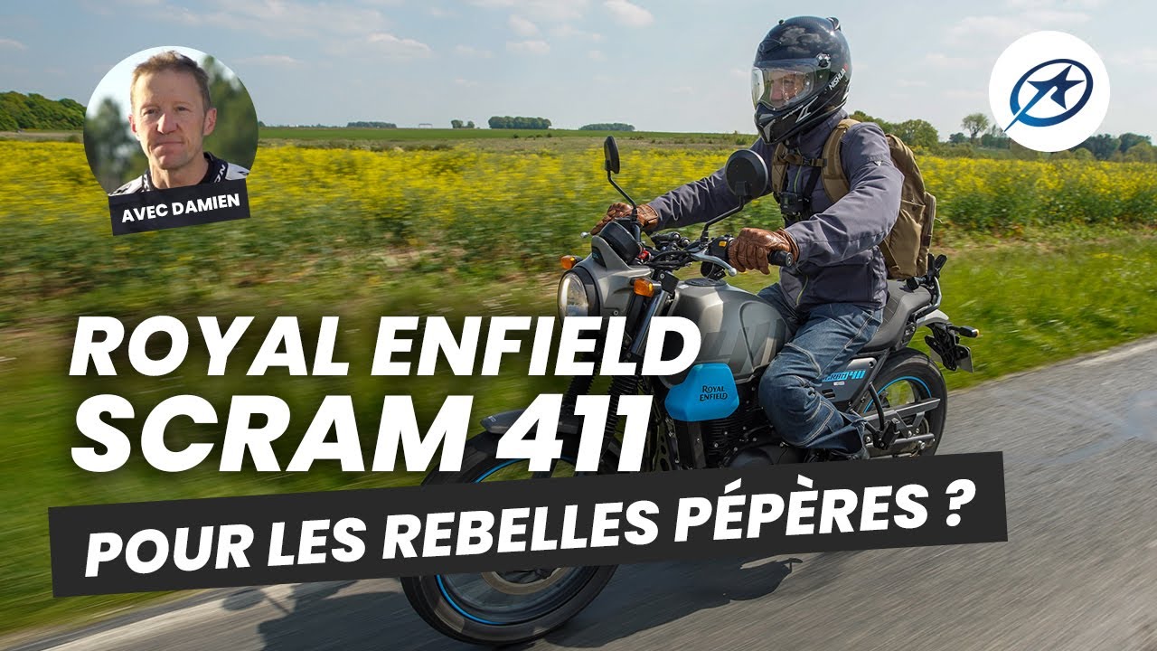 Royal Enfield Scram 411 - Essai (2022)