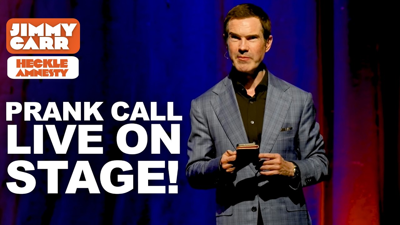 Jimmy Does a Prank Call Live On Stage! | Jimmy Carr Vs Hecklers | Jimmy Carr