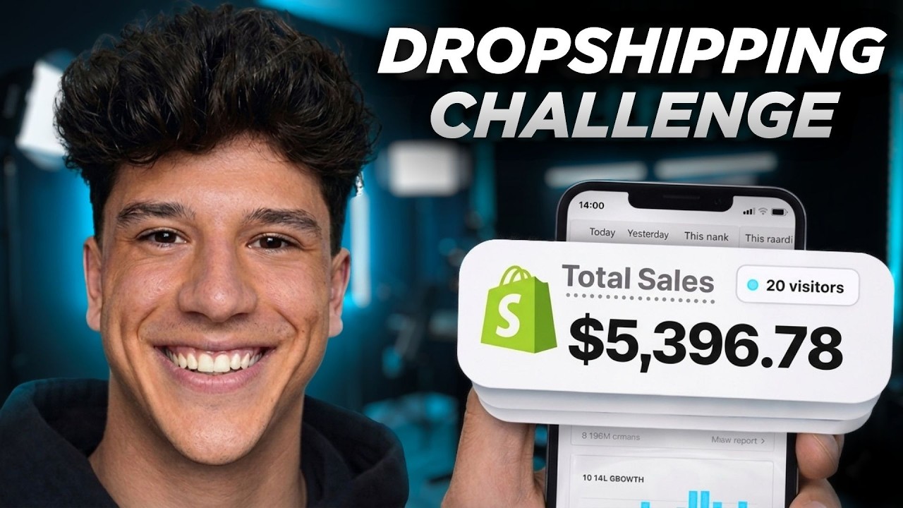 24hr Dropshipping Challenge With A $1 Budget (I Made Money)