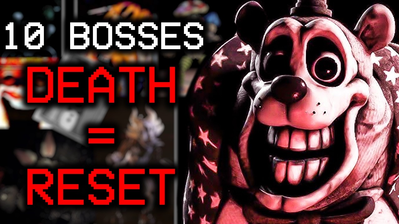 Can You Beat a FNAF Fan Game Boss Rush?