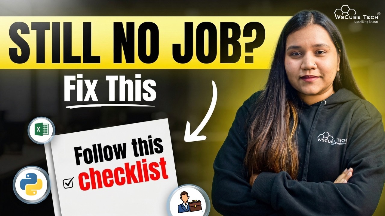 STOP Applying for Data Analyst Jobs Without This Checklist!