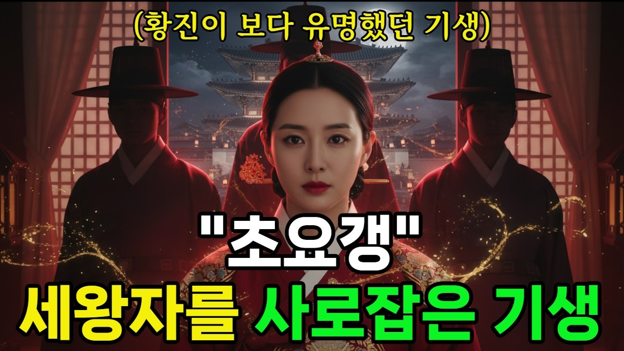 (한국사)황진이보다 16배 더 유명했던 기생의 충격적인 정체/초요갱/조선왕조실록/조선시대 기생/황진이/세종대왕 아들