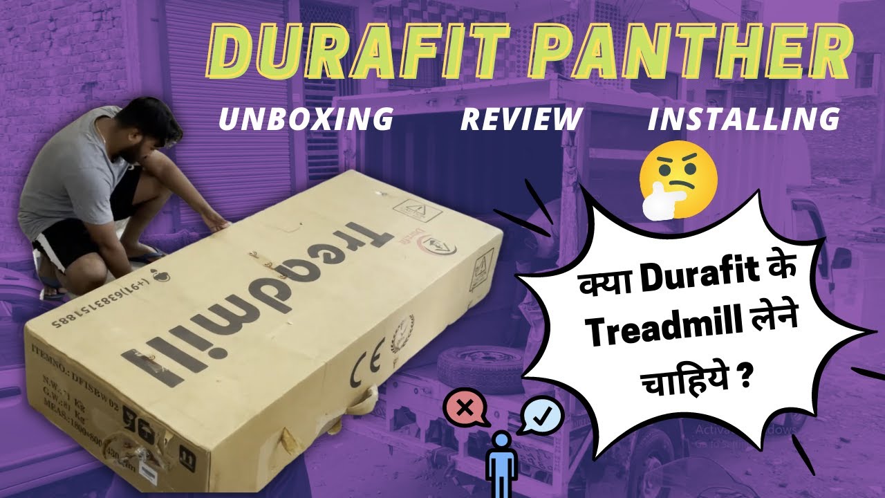 My Biggest Unboxing | Durafit Panther Treadmill | Lifestyle Vlog