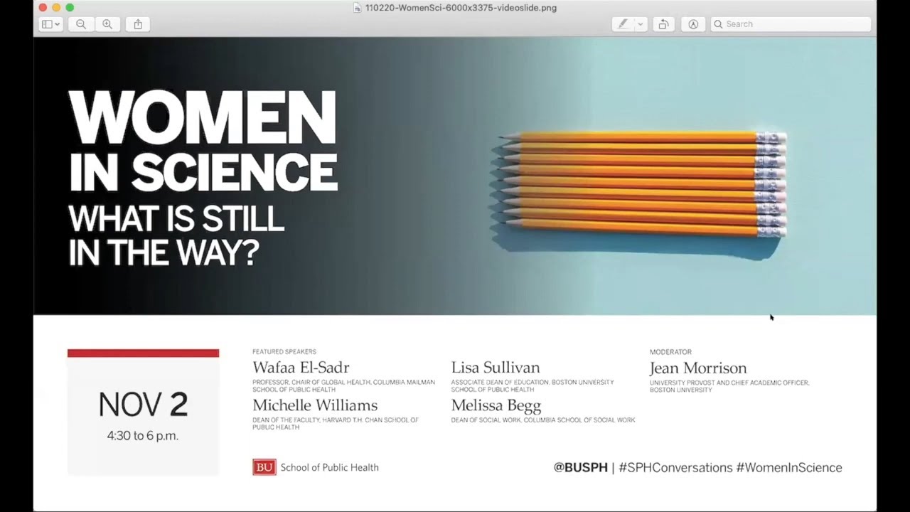 Women in Science: What Is Still in the Way?