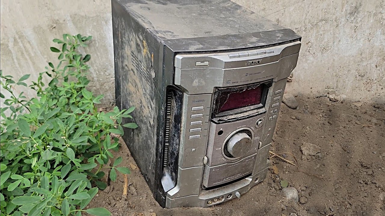 SONY Stereo Restoration | 20 Years Old Brought Back to Life✨🔊part 1