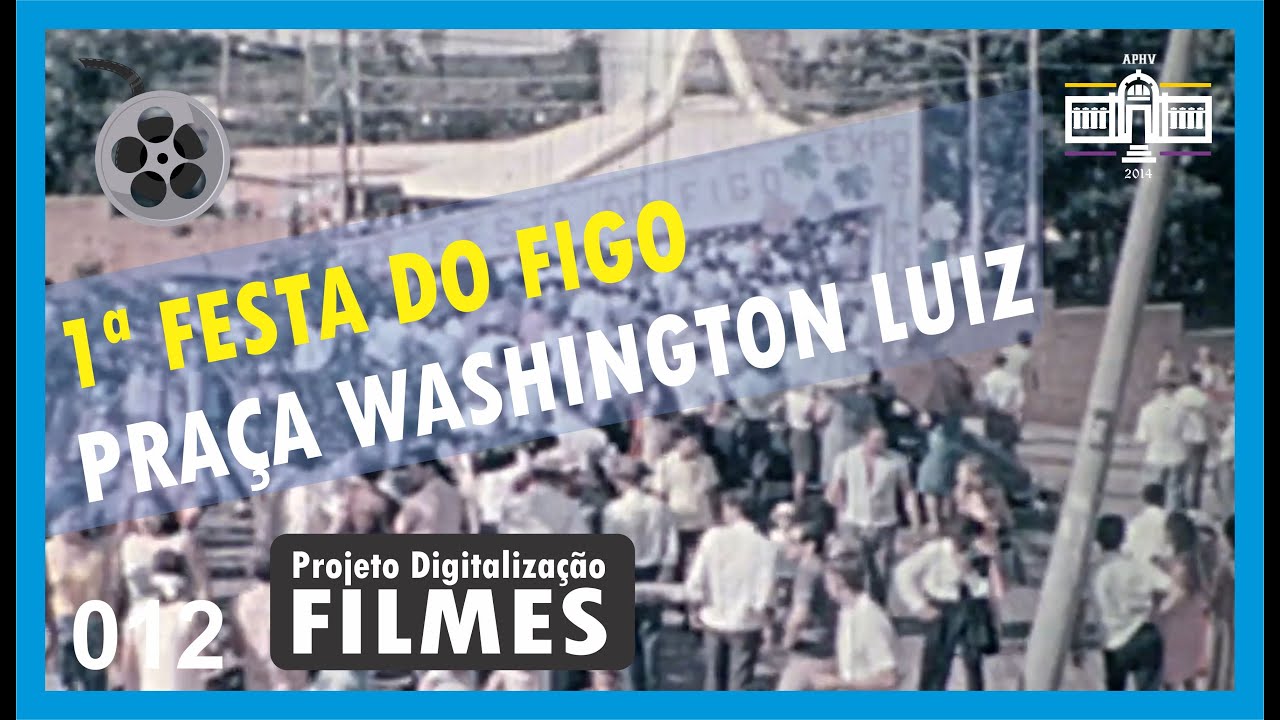 Primeira Festa Figo na Praça W. Luiz. Valinhos-SP, 1969. (#VD012)