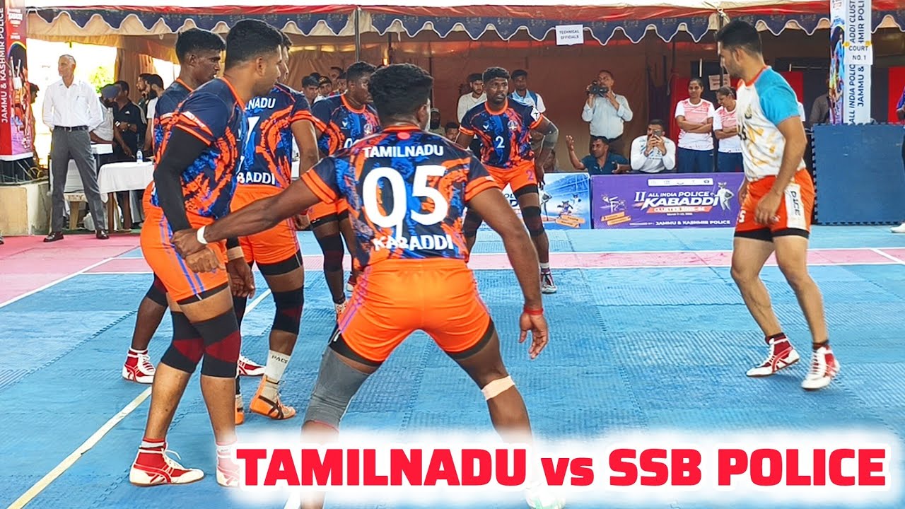 Tamilnadu 🆚 SSB All India Police Kabaddi Turnament Jammu and Kashmir 2026
