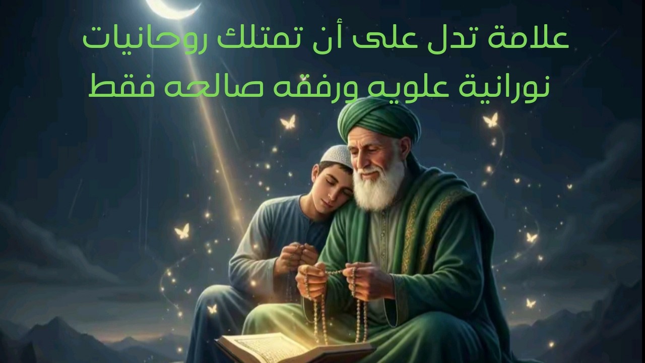 11 علامه تدل على أن تمتلك روحانيات نورانيه علويه ورفقه صالحه فقط يابخت من تتوافر فيه هذه العلامات