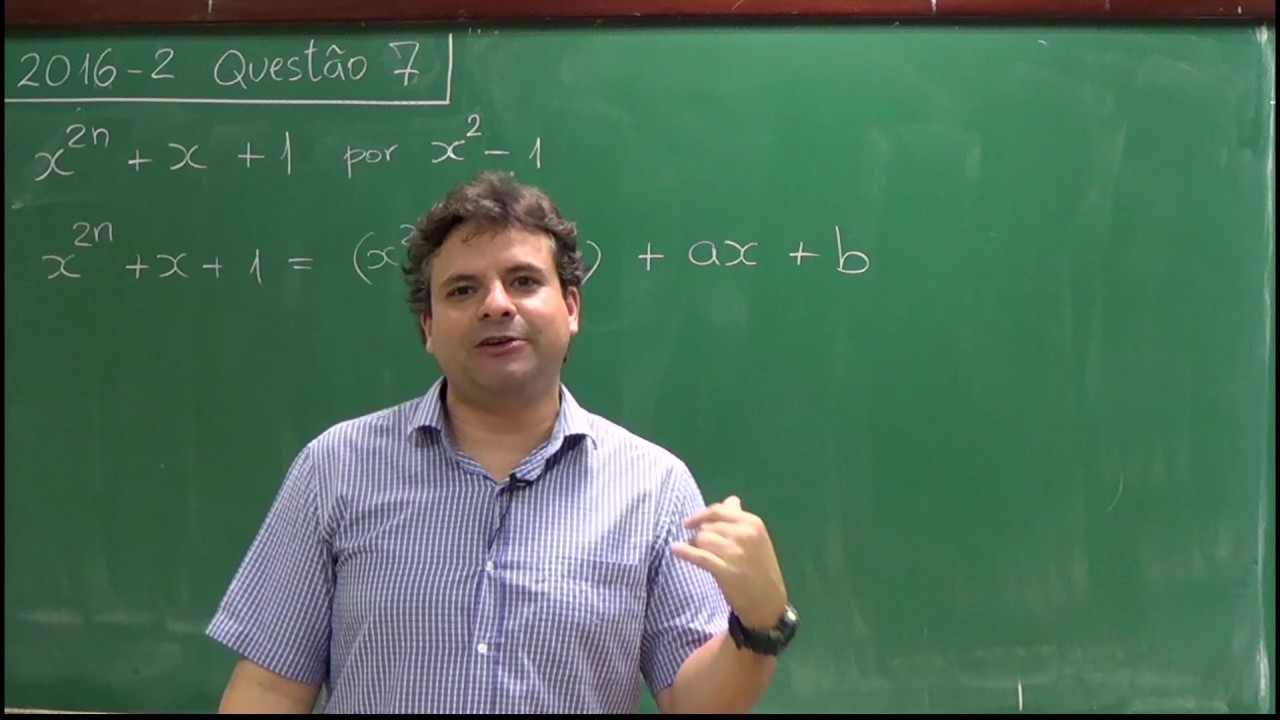 Questão 7 (2016-2)
