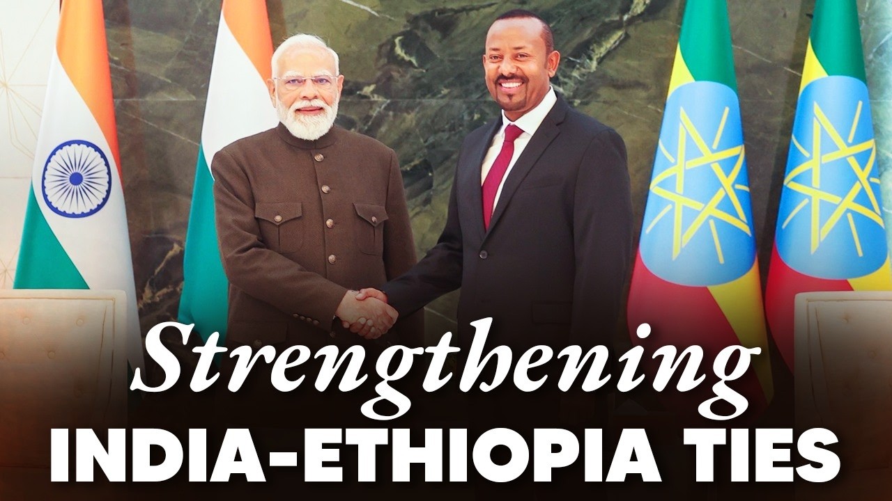 PM Modi meets Ethiopian PM Abiy Ahmed Ali