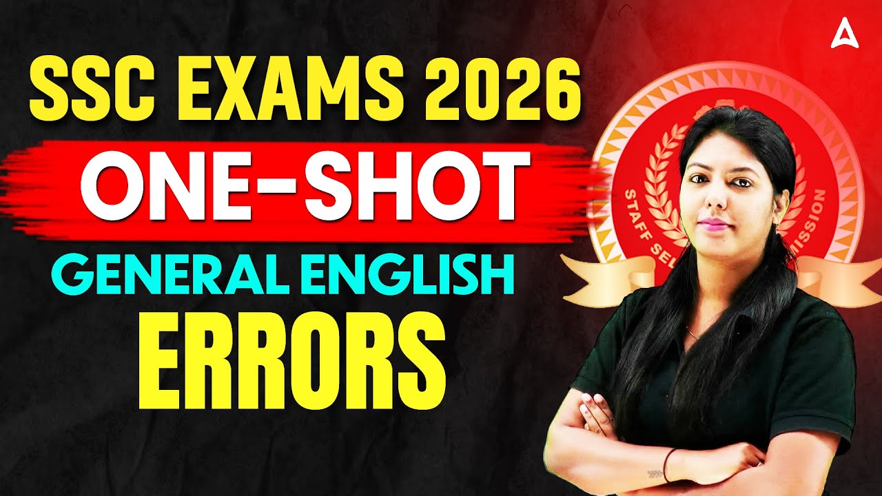 Error Spotting in English Tricks in Tamil | English One Shot for SSC Exams 2026 | By Pranawa Mam