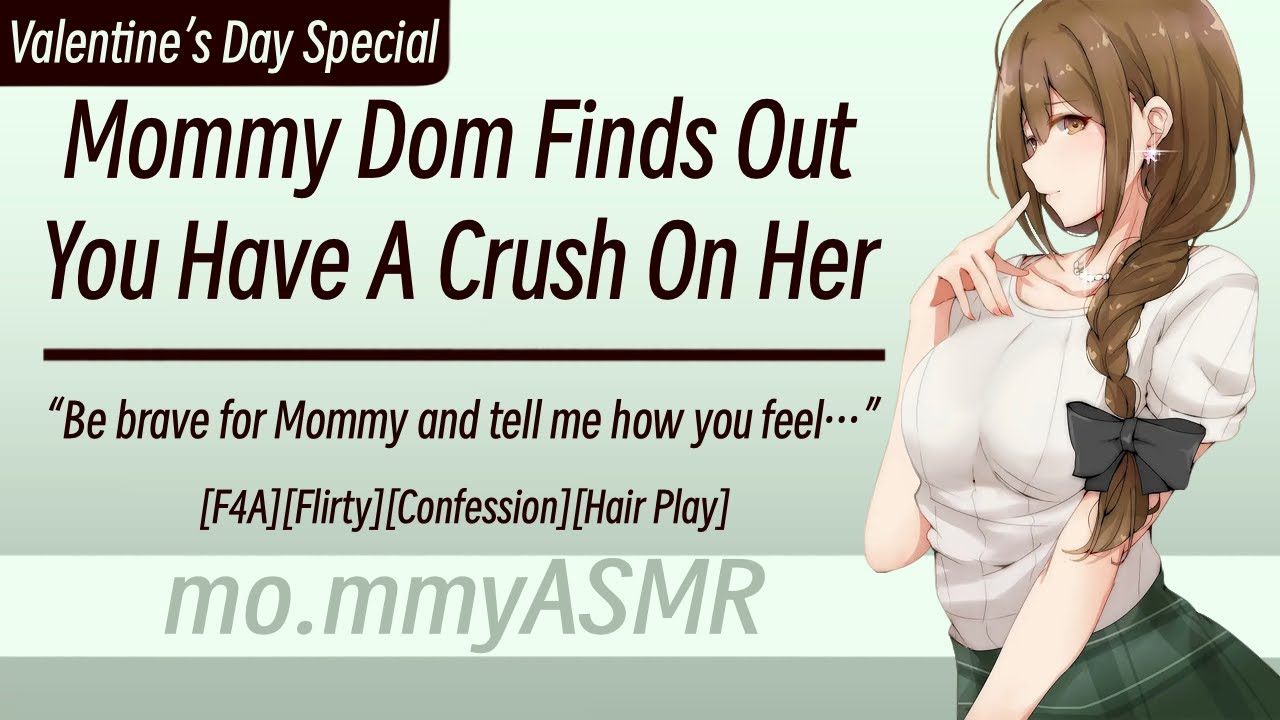 Mommy Dom Finds Out You Have A Crush On Her [F4A][Flirty][Confession][Hair Play]