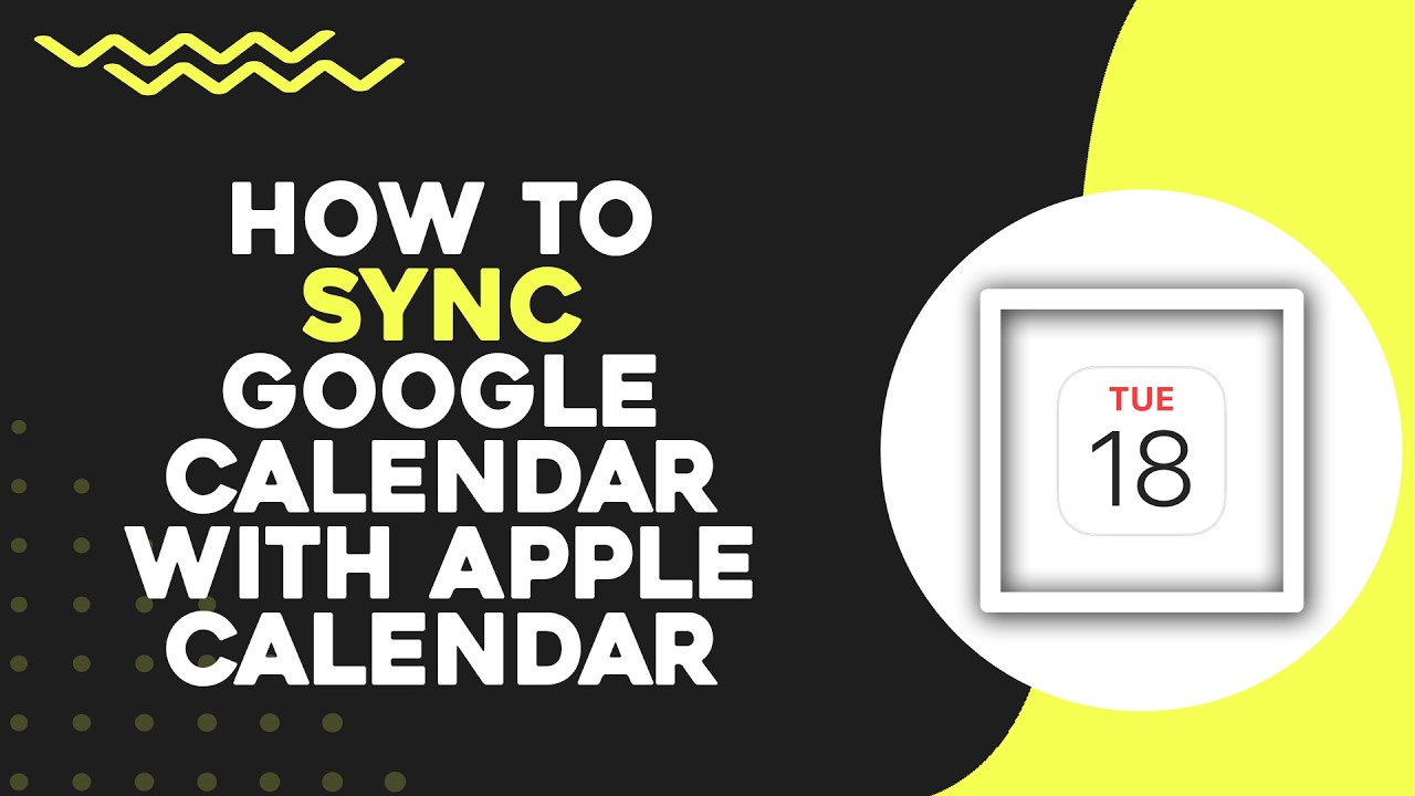 How To Sync Google Calendar With Apple Calendar (Easiest Way)