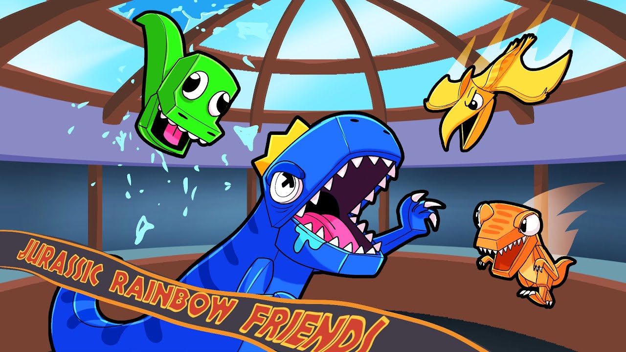 &iexcl;LOS DINO RAINBOW FRIENDS EN MUNDO RARO!