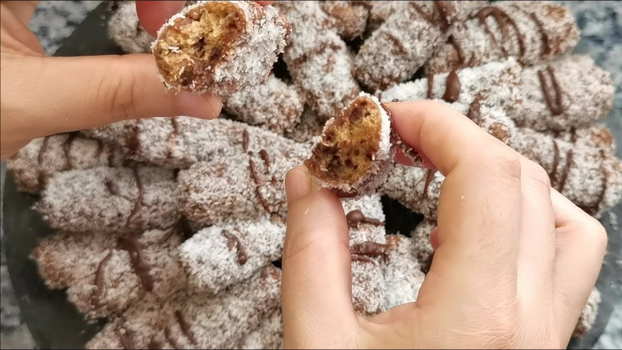حلوة هشيشة وتذوب فالفم غير بيضة واحدة