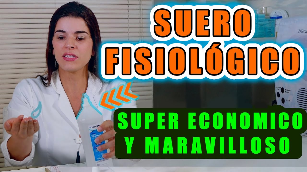 Use todos los días SUERO FISIOLÓGICO - Maravilloso para la Piel, el Cabello y la Salud