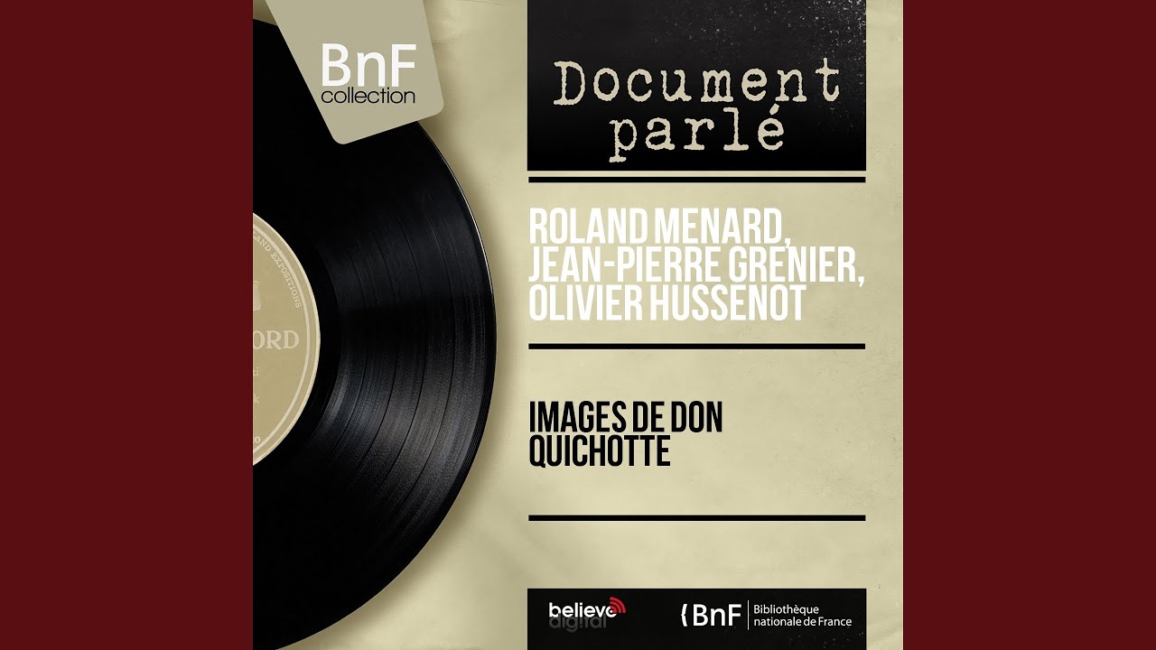 Images de Don Quichotte, Pt. 1 (feat. Daniel Chabrun et son orchestre)