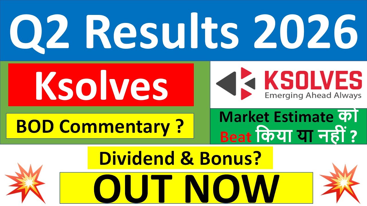 Ksolves Q2 results 2026 | Ksolves results today | Ksolves Share News | Ksolves Share latest news