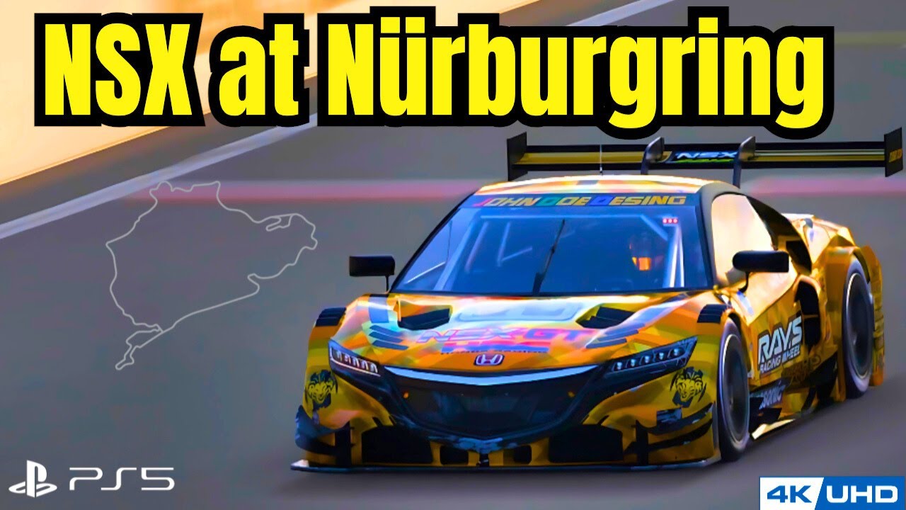 Gran Turismo 7 | NSX Concept GT-16 Dominates Nurburgring | Fastest Lap time