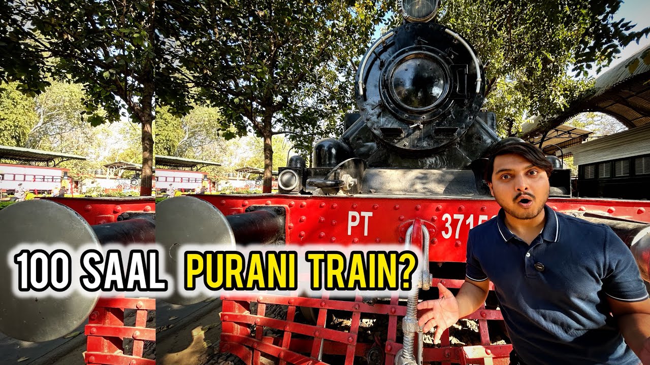 Delhi Rail Museum 🚂 | 100 Saal Purani Train Yaha Kaise Aayi? | Reality Check | Safar500