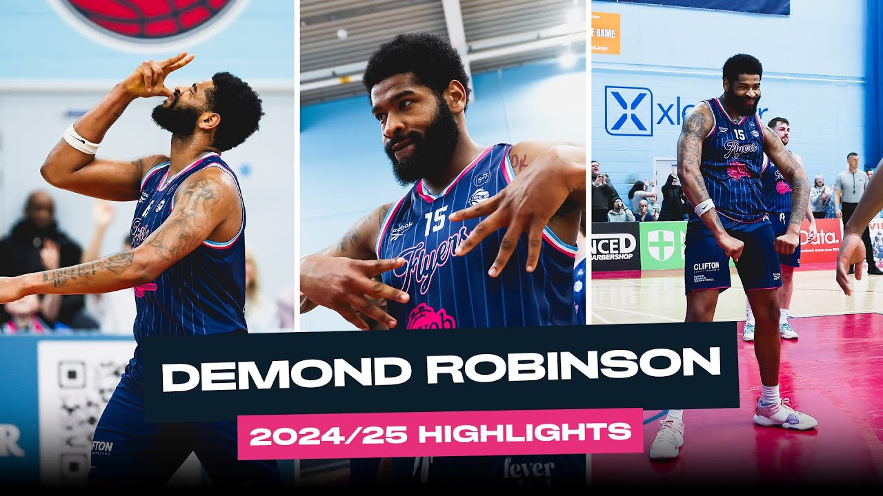 Demond Robinson | 2024/25 Season Highlights | Bristol Flyers
