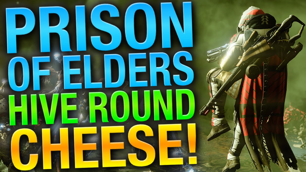 Destiny Prison Of Elders Hive Room CHEESE - How to beat Level 34 Prison Of Elders