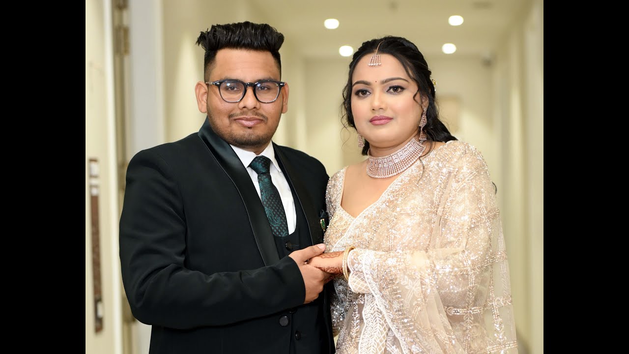 Engagement Ceremony of SAHIL ❤️ RUBINA 📷 Aman HD Studio Ladwa 📞9896060067
