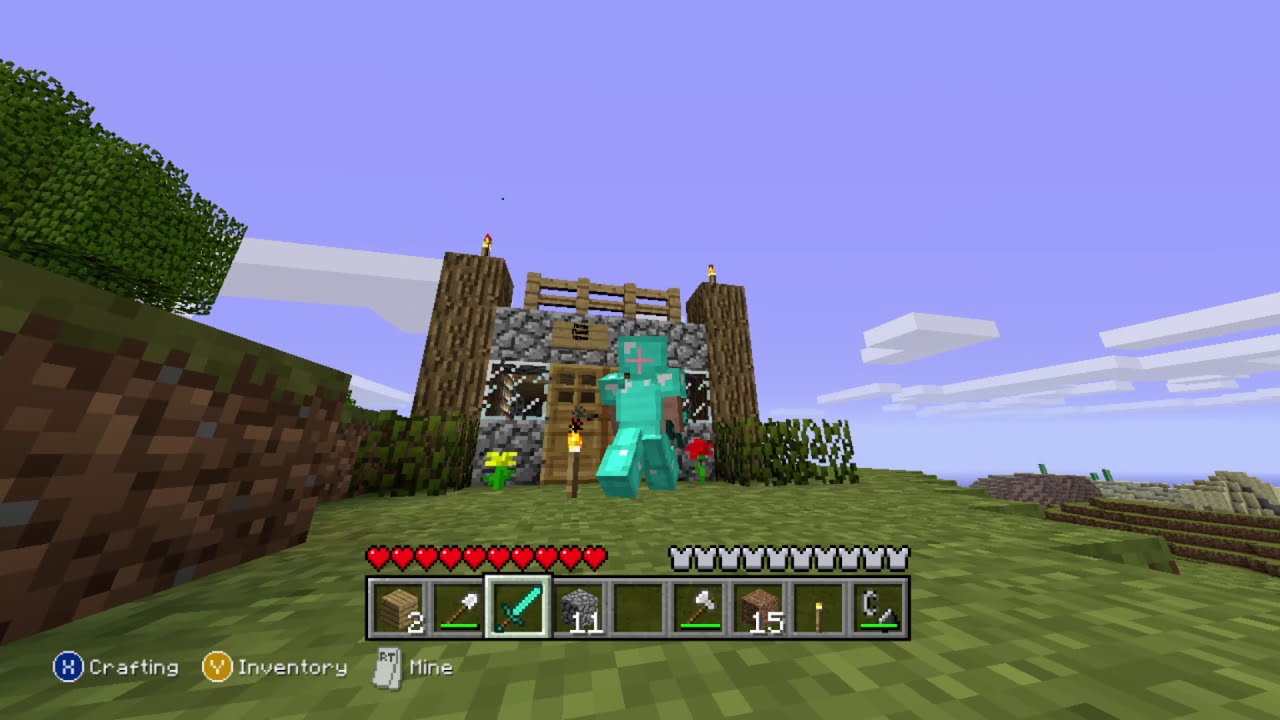 Minecraft: Xbox 360 Edition Pre release - Debug menu! (Xenia Emulator, XBLA Beta)