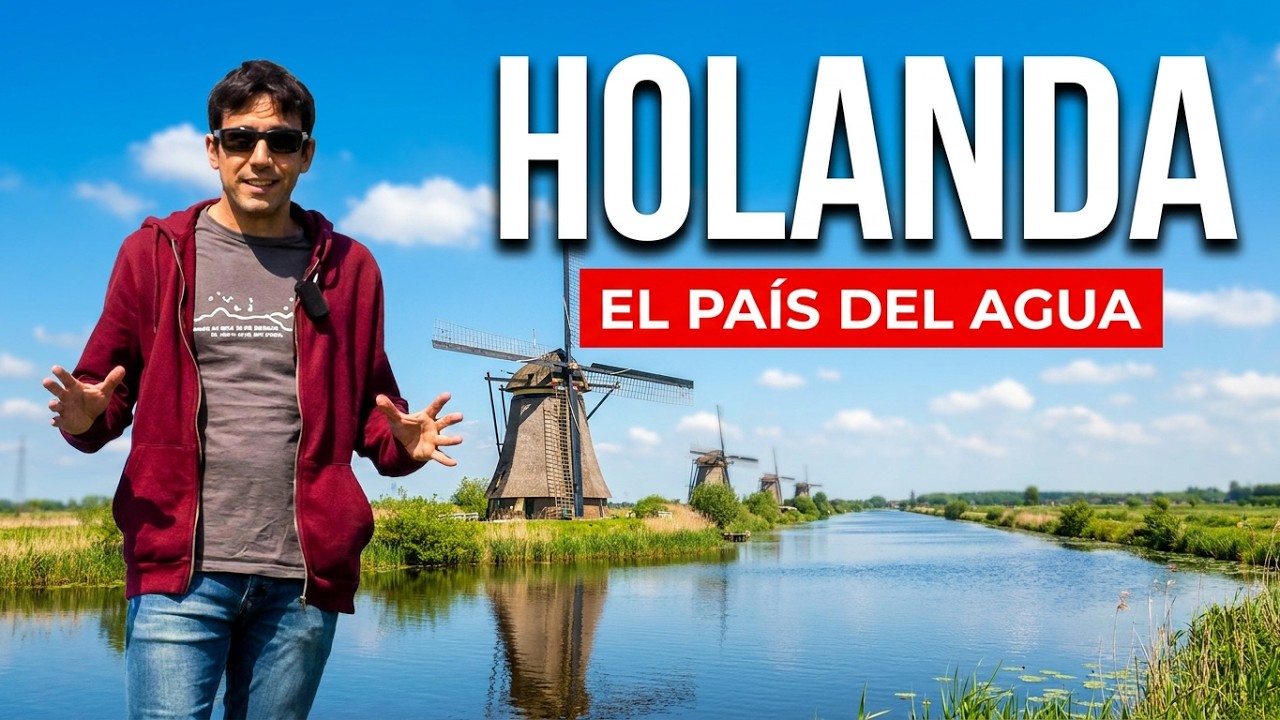 🇳🇱 HOLANDA, el país que surgió del agua 🌊
