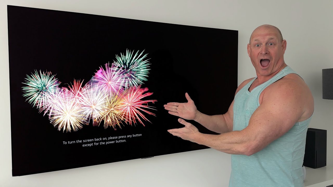 How to Restore LG OLED FIREWORKS Screensaver!