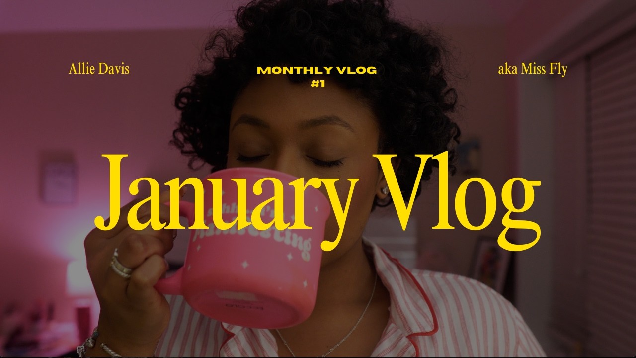 January With Miss Fly | New Hair + BUJI Matcha + Bears Playoffs