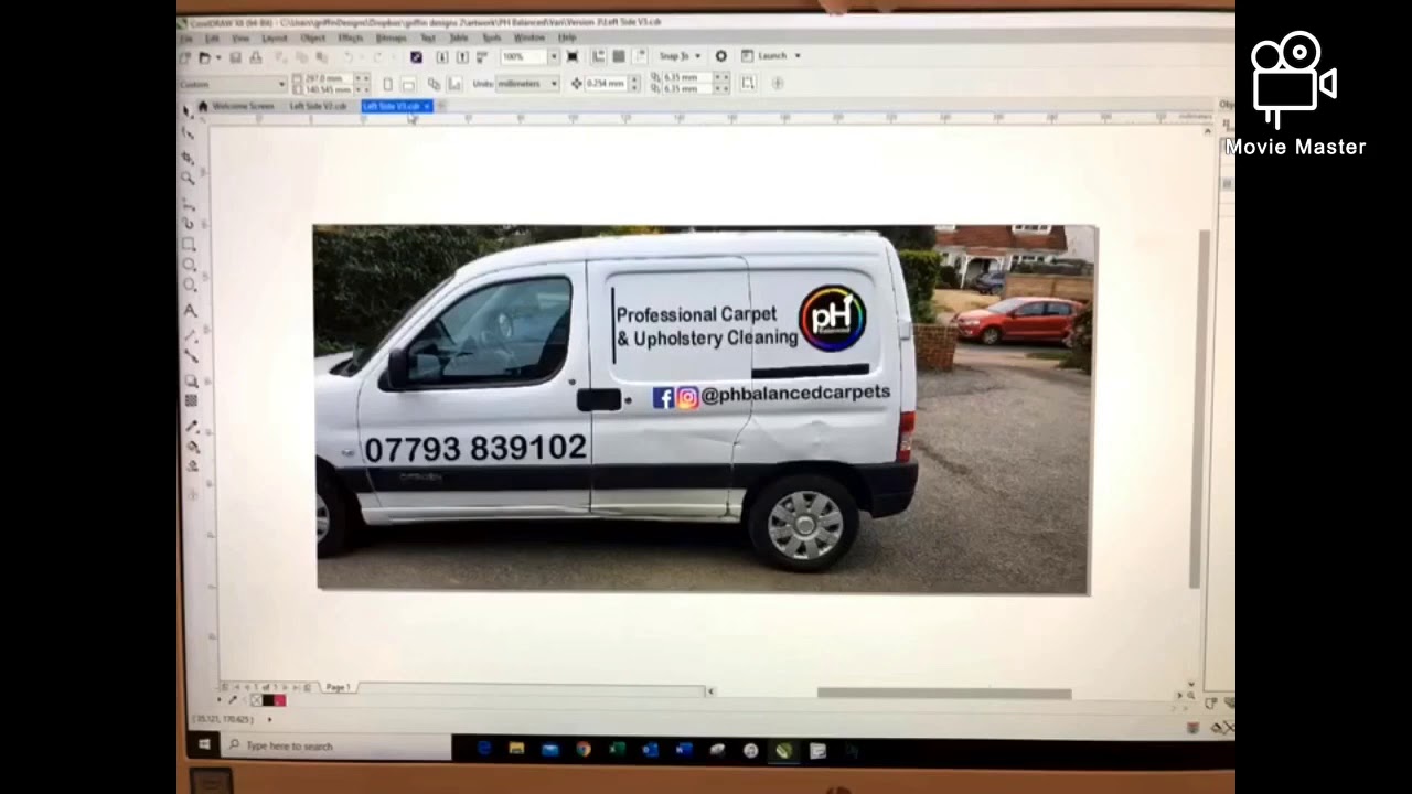 Designing van graphics