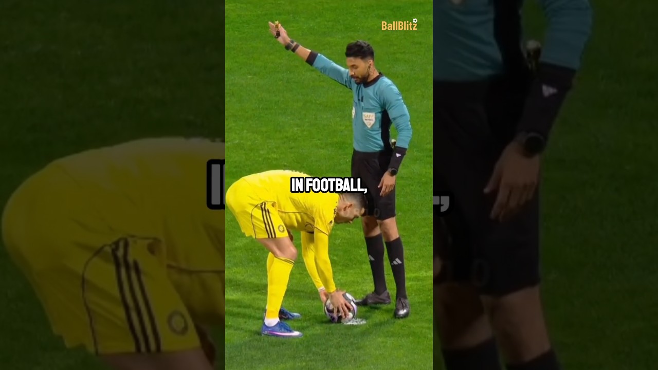 Ronaldo Broke Football&rsquo;s BIG Rule After Missing a Penalty.🤣💀