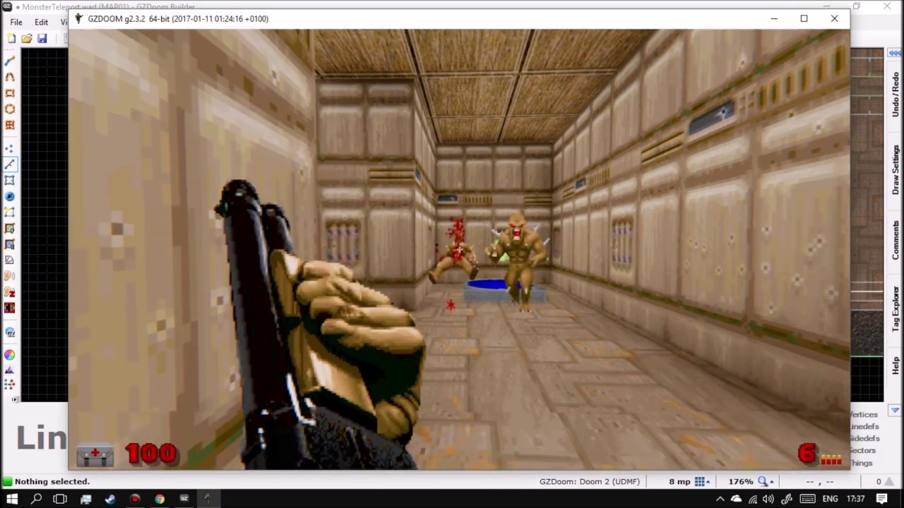 GzDooM Builder/Slade3 Урок 9: Телепортация монстров