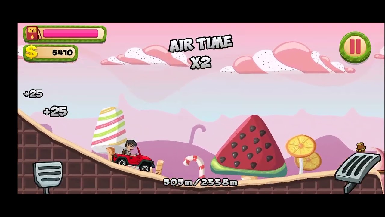 Hill climb Racing New record😁