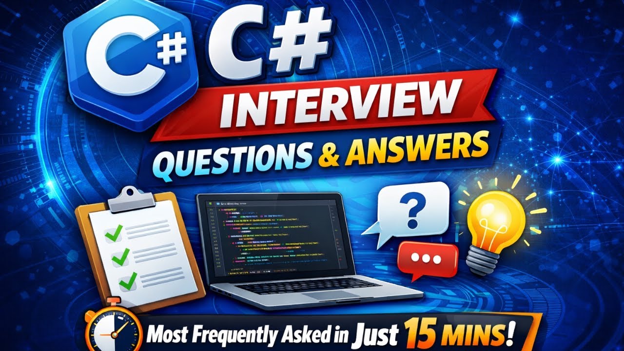 C# Interview Questions & Answers | Top Most Asked Questions