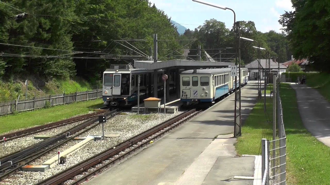 Grainau - Der Betriebsmittelpunkt der Zugspitzbahn