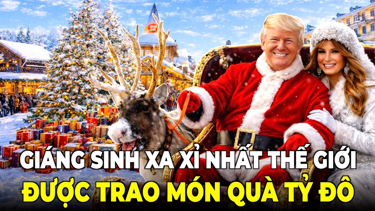 Bên Trong Những Mùa Giáng Sinh Đắt Giá Nhất: Nhà Trắng và Châu Âu Đón Noel Ấm Áp 2025