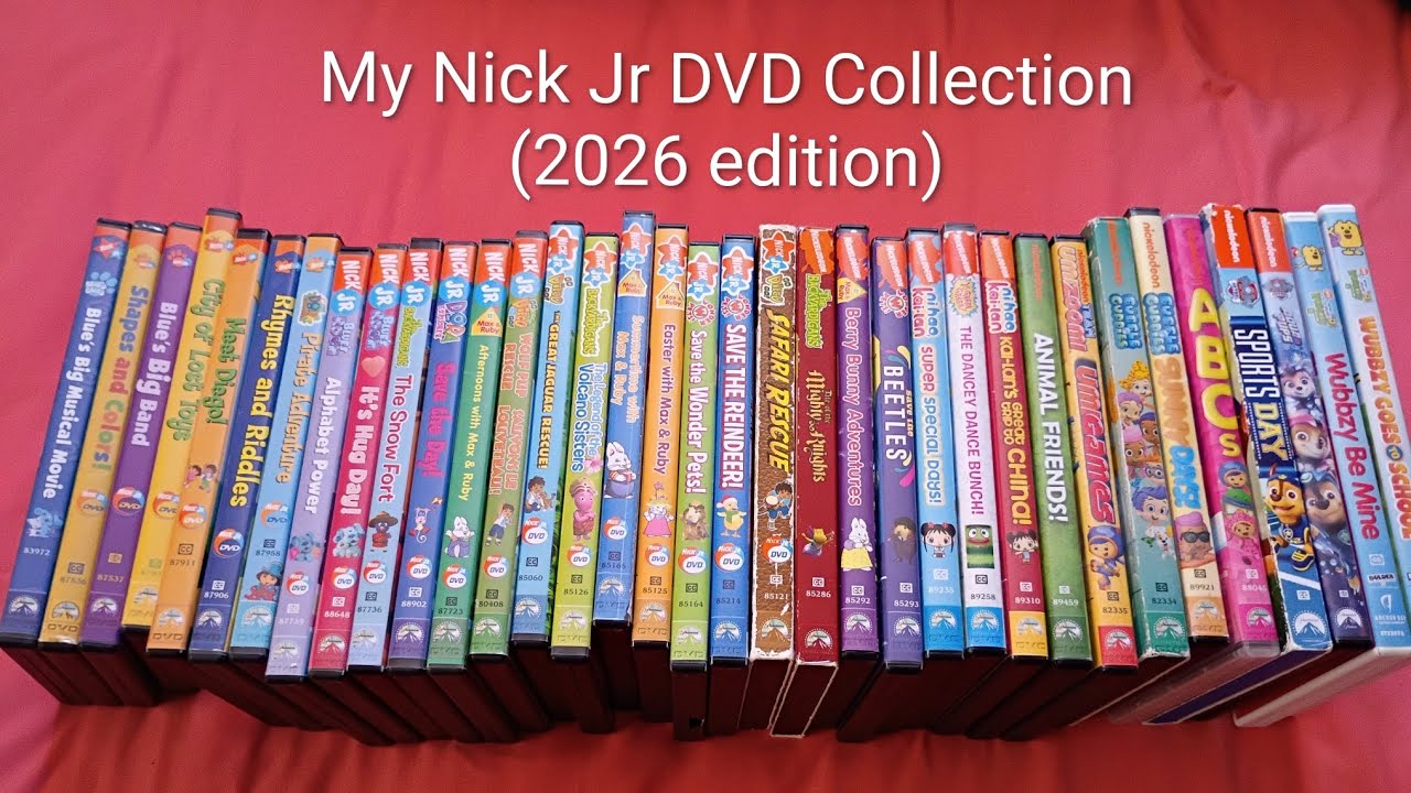 My Nick Jr DVD Collection (2026 edition)