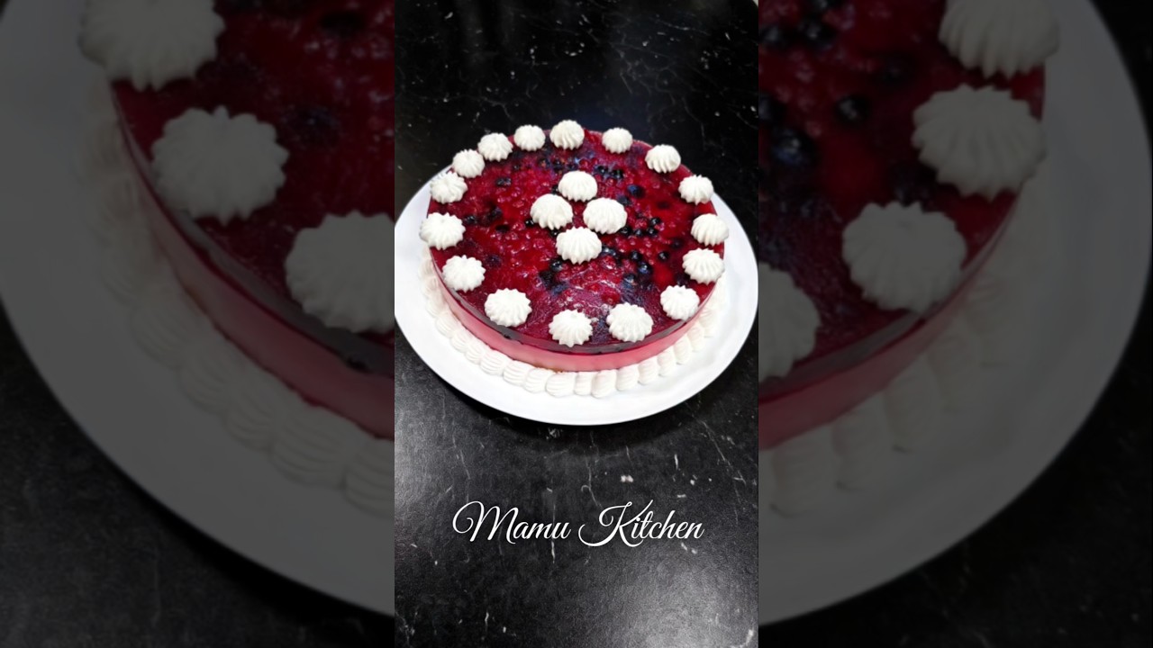 Easy Red Currant Cake at Home – Soft Sponge, Pudding, Currants 