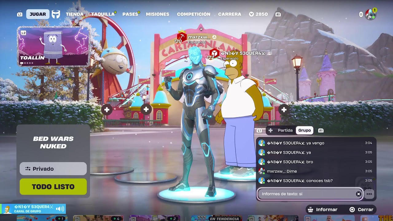 Jugando Fortnite con mis ...... Mmmmmm solo