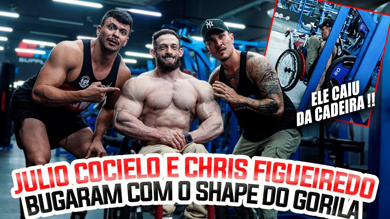 COCIELO E CHRIS FIGUEIREDO DERAM UM ROLE NA CADEIRA DO GORILA ALBINO !!!