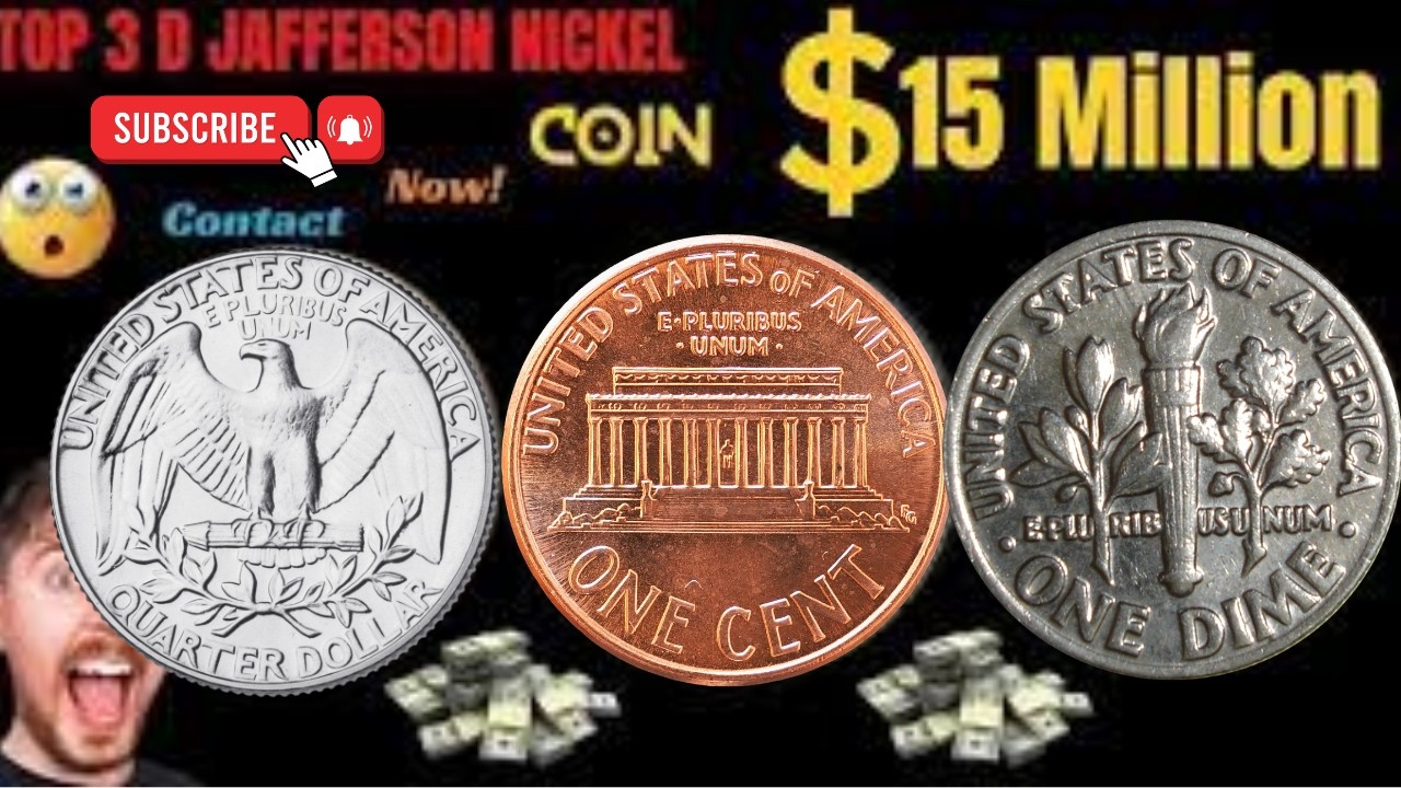 ALL MIX COINS HISTORY VALUE AND BIG WORTH OF MONEY!!