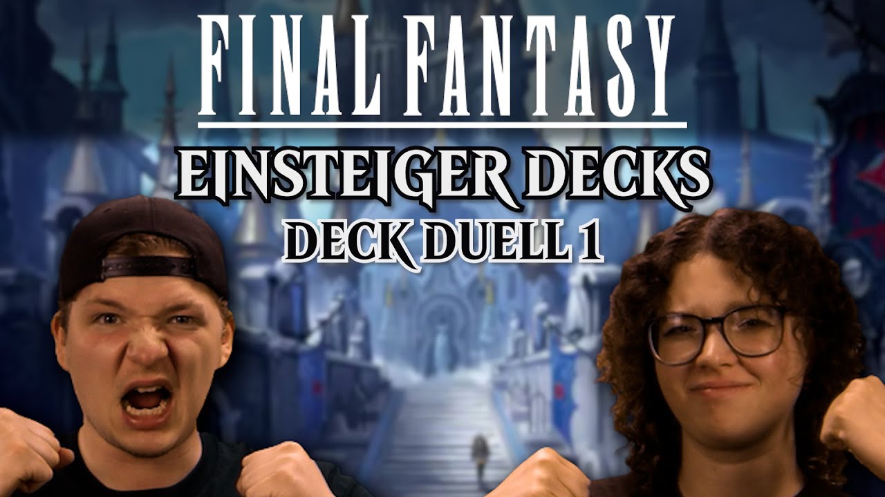 MTG Final Fantasy Einsteiger Deck Duell 1 | Magic the Gathering deutsch | Review | Trader Duel 2025