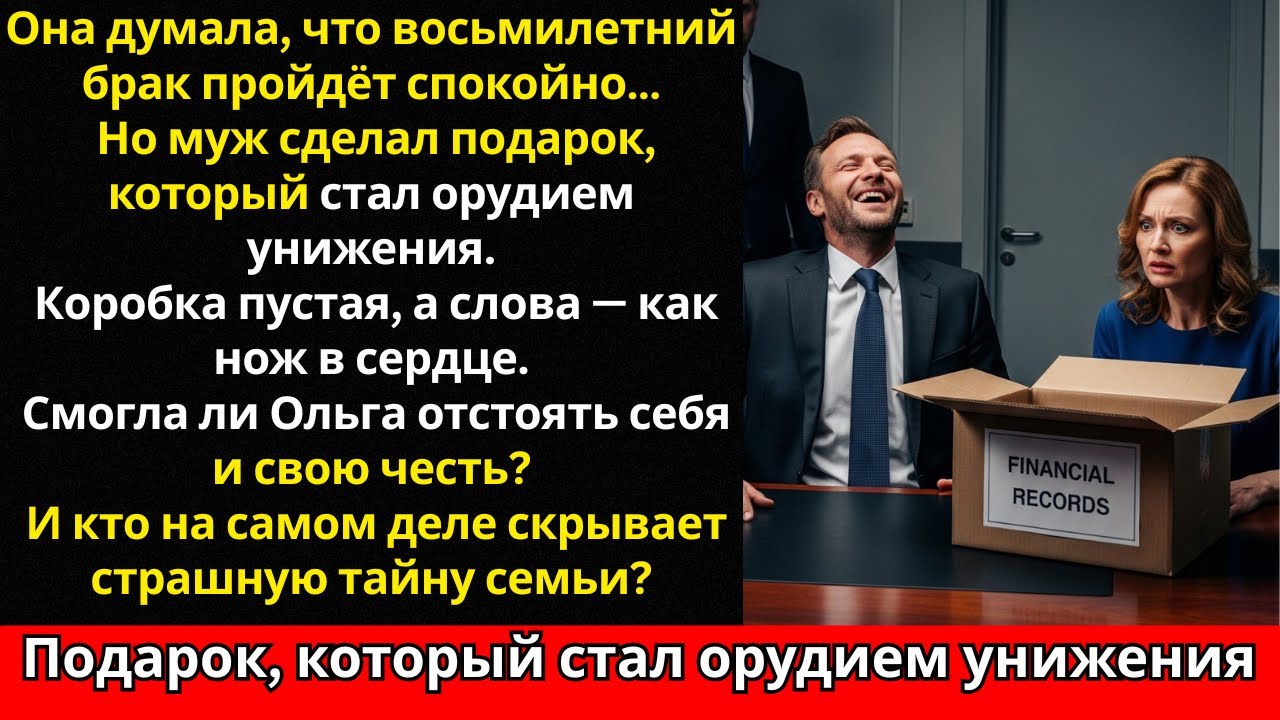 «Коробка пустая, а правда убивает: Ольга против предательства»