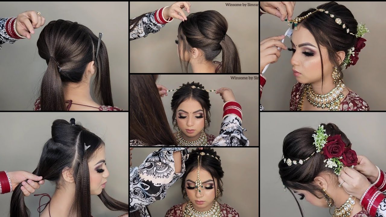 Latest Bridal Hairstyle | BRIDAL BUN | HAIRSTYLE TUTORIAL