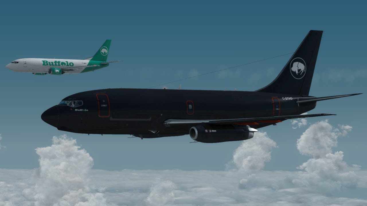 C-FBAE with C-GTVO - Buffalo Airways Virtual