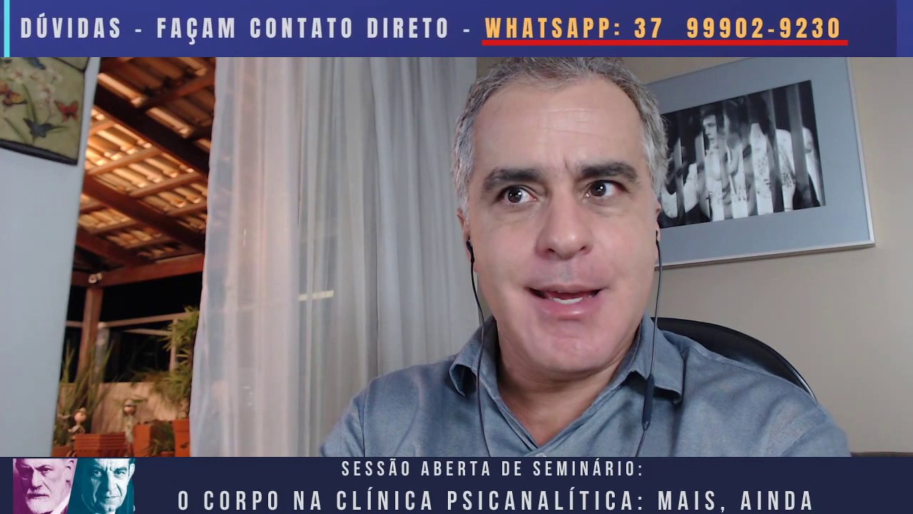 Seminário aberto - o corpo na Psicanálise- mais, ainda... 13.04.2020