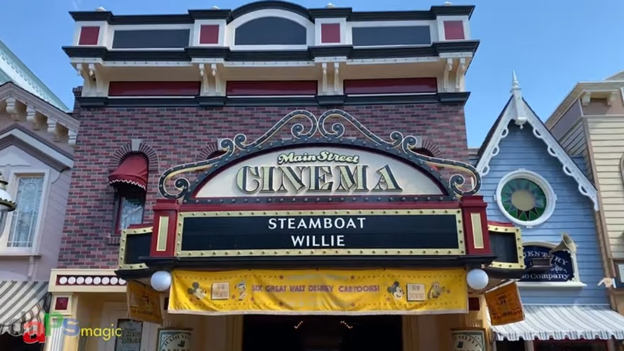 Main Street Cinema Tour - Disneyland 2022